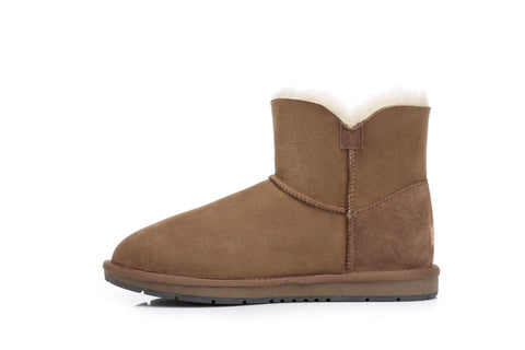 Australian Shepherd® UGG Boots Australia Premium Double Face Sheepskin Mini Button,Water Resistant