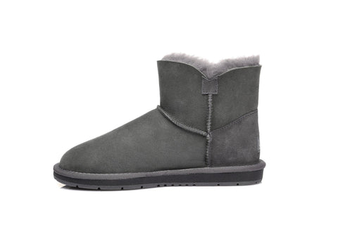Australian Shepherd® UGG Boots Australia Premium Double Face Sheepskin Mini Button,Water Resistant