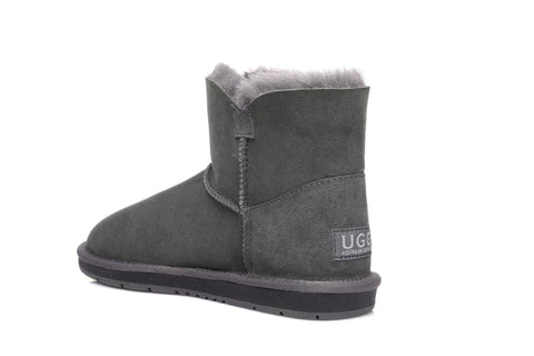 Australian Shepherd® UGG Boots Australia Premium Double Face Sheepskin Mini Button,Water Resistant