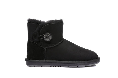 Australian Shepherd® UGG Boots Australia Premium Double Face Sheepskin Mini Button,Water Resistant