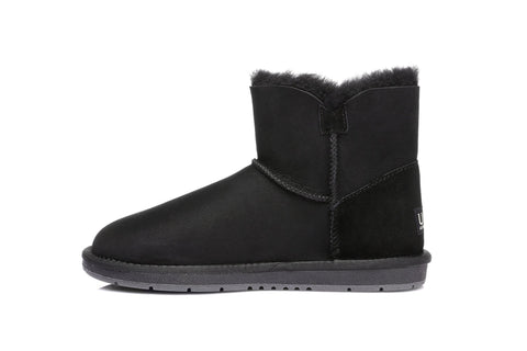 Australian Shepherd® UGG Boots Australia Premium Double Face Sheepskin Mini Button,Water Resistant