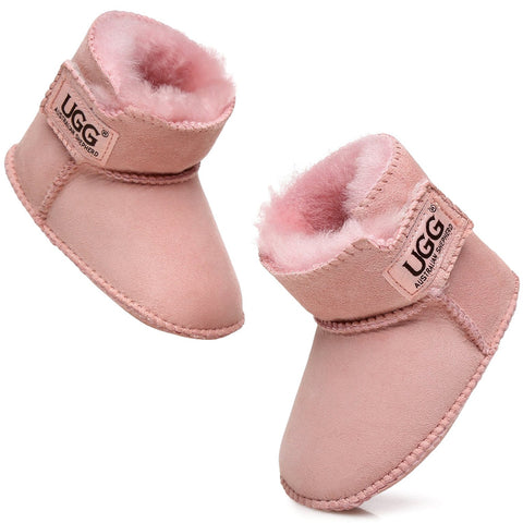 Australian Shepherd® UGG Cradle Erin Australian Sheepskin Baby Booties
