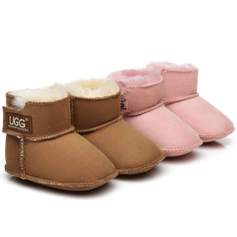 Australian Shepherd® UGG Cradle Erin Australian Sheepskin Baby Booties
