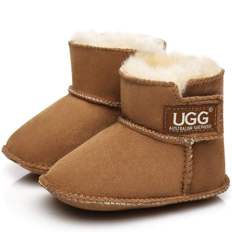 Australian Shepherd® UGG Cradle Erin Australian Sheepskin Baby Booties