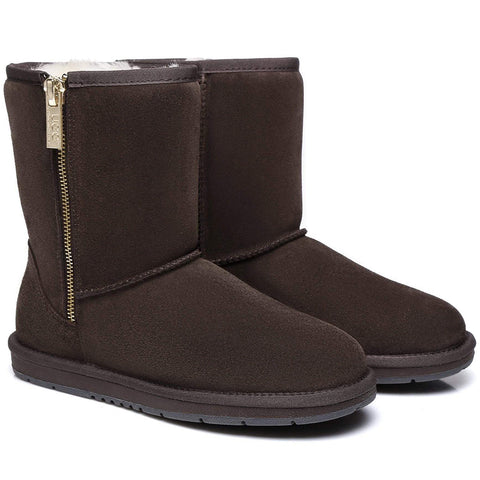 Australian Shepherd® UGG Short Zipper Boots