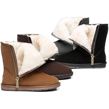 Australian Shepherd® UGG Short Zipper Boots
