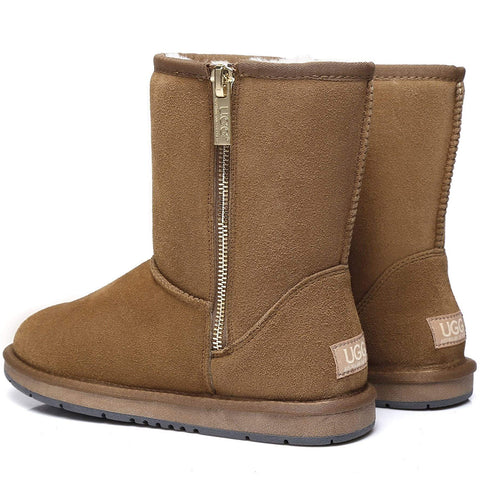Australian Shepherd® UGG Short Zipper Boots