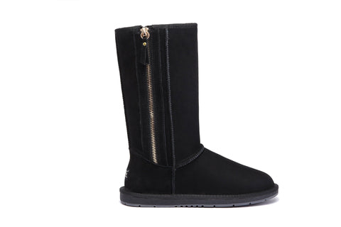 Australian Shepherd® UGG Boots Australia Premium Double Face Sheepskin Tall Side Zip