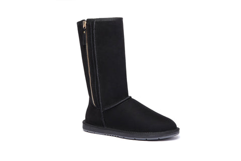 Australian Shepherd® UGG Boots Australia Premium Double Face Sheepskin Tall Side Zip