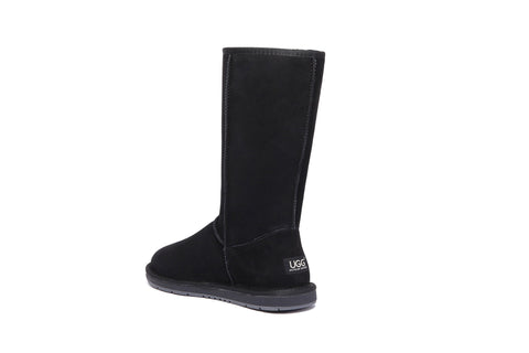 Australian Shepherd® UGG Boots Australia Premium Double Face Sheepskin Tall Side Zip
