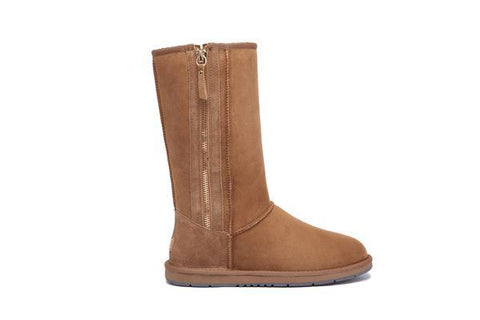 Australian Shepherd® UGG Boots Australia Premium Double Face Sheepskin Tall Side Zip