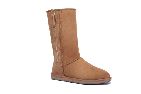 Australian Shepherd® UGG Boots Australia Premium Double Face Sheepskin Tall Side Zip