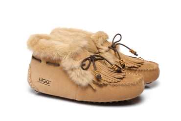 Australian Shepherd® UGG Suna Moccasin High Top Ladies Tassel