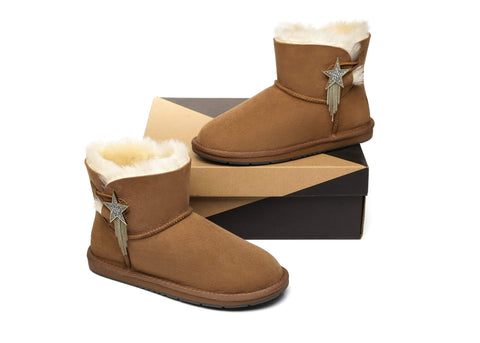 UGG Boots - AS UGG Mini Boots Side Star Button Meteor