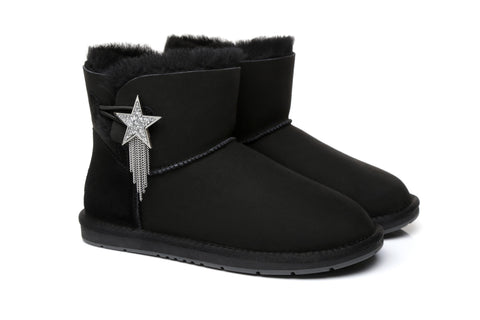 UGG Boots - AS UGG Mini Boots Side Star Button Meteor