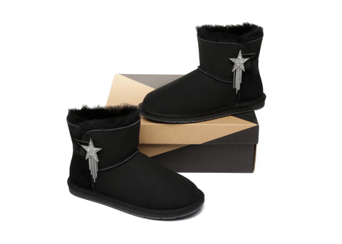 UGG Boots - AS UGG Mini Boots Side Star Button Meteor