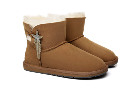 UGG Boots - AS UGG Mini Boots Side Star Button Meteor