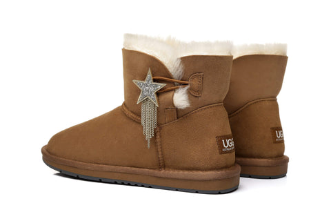 UGG Boots - AS UGG Mini Boots Side Star Button Meteor