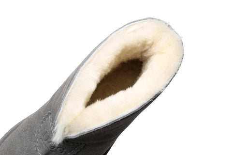 UGG Boots - AS UGG Parker Unisex Ankle Premium Double-face Sheepskin Home Water-resistant Slipper