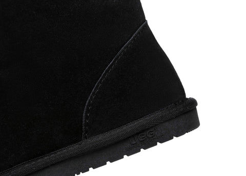 UGG Boots - AS UGG Parker Unisex Ankle Premium Double-face Sheepskin Home Water-resistant Slipper