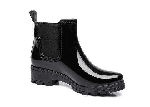 Australian Shepherd® UGG Rain Boots Vivily, Women Gumboots Australian Sheepskin Insole