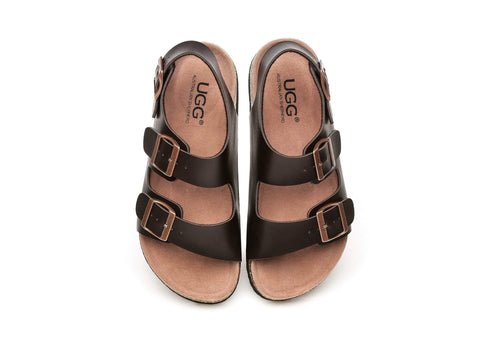 Australian Shepherd® UGG Women and Men Oak Buckle Sandals