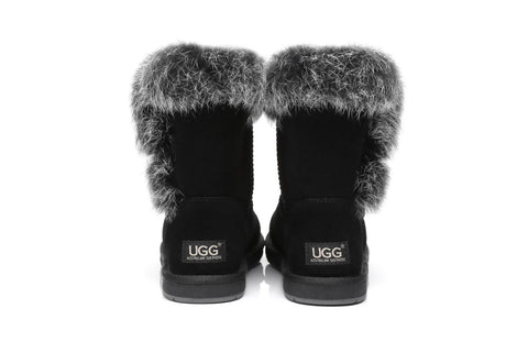 Australian Shepherd®  UGG Short Button Boots Donna