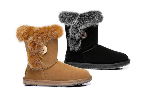 Australian Shepherd®  UGG Short Button Boots Donna