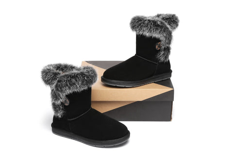 Australian Shepherd®  UGG Short Button Boots Donna