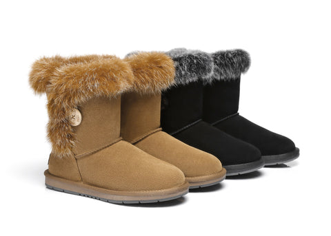 Australian Shepherd®  UGG Short Button Boots Donna
