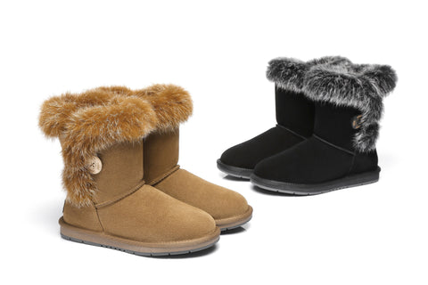 Australian Shepherd®  UGG Short Button Boots Donna
