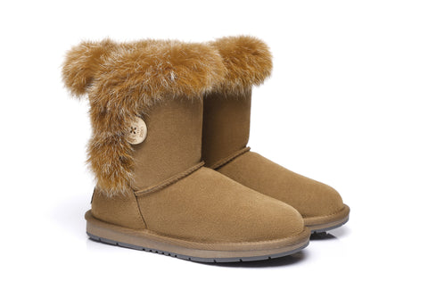 Australian Shepherd®  UGG Short Button Boots Donna