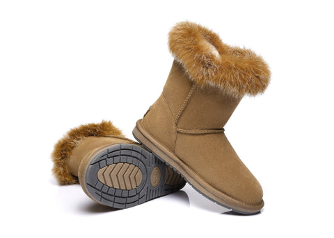 Australian Shepherd®  UGG Short Button Boots Donna