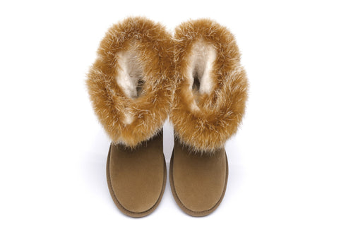 Australian Shepherd®  UGG Short Button Boots Donna