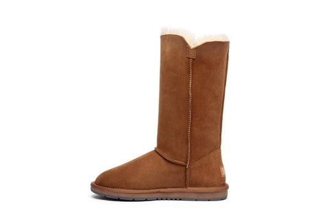 Australian Shepherd® UGG Boots Australia Premium Double Face Sheepskin Tall Triple button Water Resistant