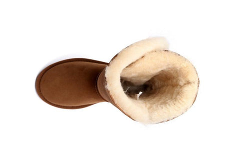 Australian Shepherd® UGG Boots Australia Premium Double Face Sheepskin Tall Triple button Water Resistant