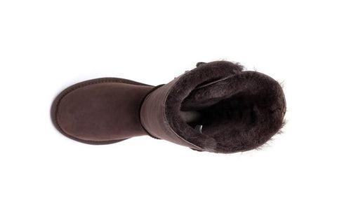 Australian Shepherd® UGG Boots Australia Premium Double Face Sheepskin Tall Triple button Water Resistant