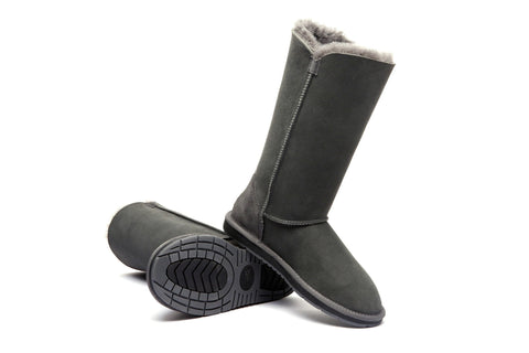 Australian Shepherd® UGG Boots Australia Premium Double Face Sheepskin Tall Triple button Water Resistant
