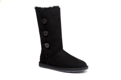 Australian Shepherd® UGG Boots Australia Premium Double Face Sheepskin Tall Triple button Water Resistant