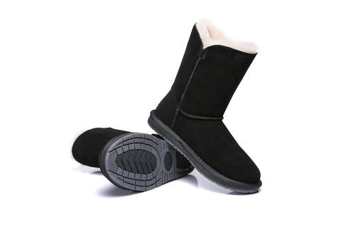 Australian Shepherd® UGG Twin Buttons Short Boots