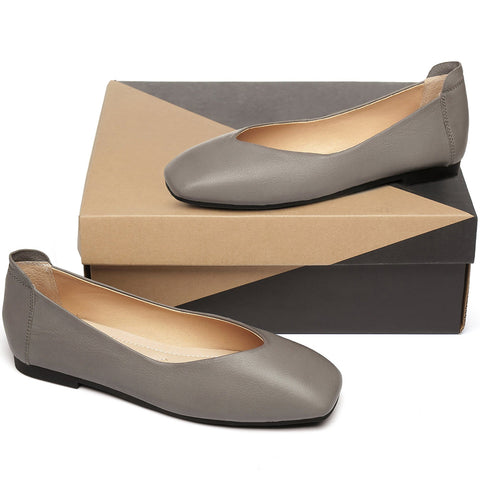 Australian Shepherd® UGG Linda Women Leather Ballet Flats