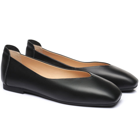Australian Shepherd® UGG Linda Women Leather Ballet Flats