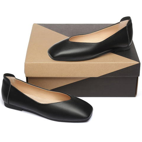 Australian Shepherd® UGG Linda Women Leather Ballet Flats