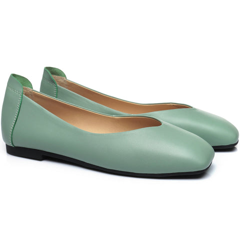 Australian Shepherd® UGG Linda Women Leather Ballet Flats