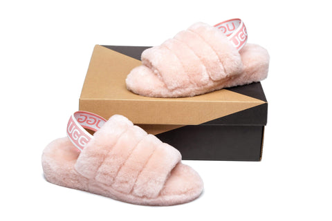 Australian Shepherd® UGG Women Fluff Slide Puffy