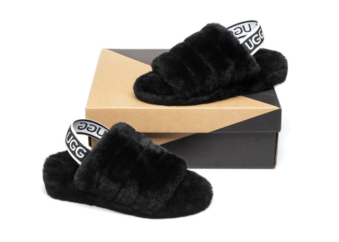 Australian Shepherd® UGG Women Fluff Slide Puffy