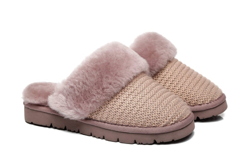 AUSTRALIAN SHEPHERD® UGG Women Sheepskin Wool Slipper Linden