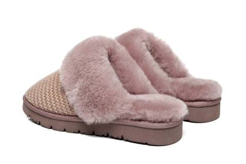 AUSTRALIAN SHEPHERD® UGG Women Sheepskin Wool Slipper Linden