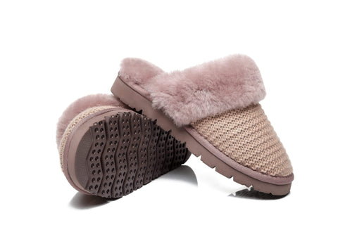 AUSTRALIAN SHEPHERD® UGG Women Sheepskin Wool Slipper Linden