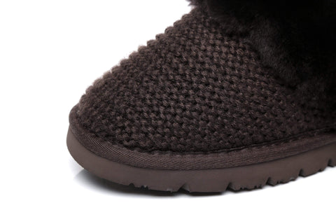 AUSTRALIAN SHEPHERD® UGG Women Sheepskin Wool Slipper Linden